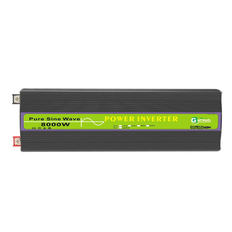 8000W Pure Sine Wave Inverter Car Single Digital Display Voltage Converter, Gurxun 12V-220V, Gurxun 24V-220V, Gurxun 48V-220V, Gurxun 60V-220V 8000W Pure Sine Wave Inverter Car Single Digital Display Voltage Converter, Gurxun 12V-220V, Gurxun 24V-220V, Gurxun 48V-220V, Gurxun 60V-220V